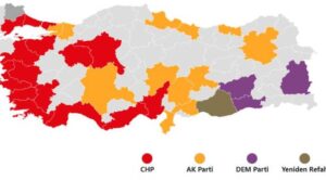 Seçimlerde el değiştiren 6 büyükşehir